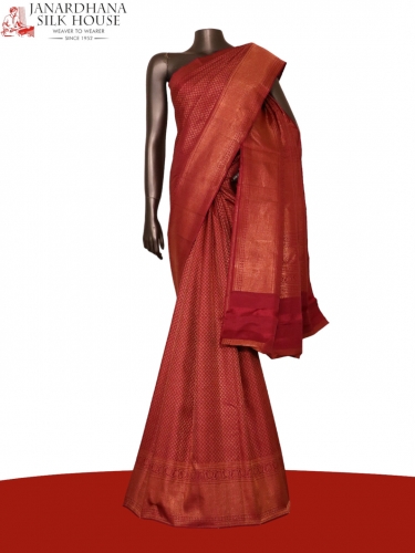 Handloom Wedding Kanjeevaram Silk Saree